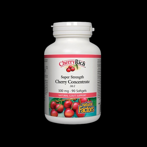 Natural Factors Super Strength Cherry Concentrate 500 mg