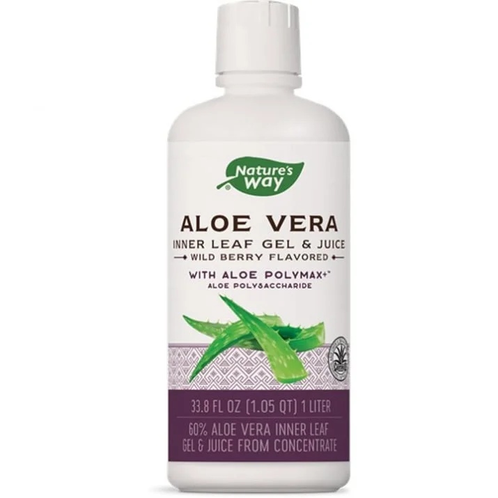 Natures Way Aloe Vera Inner Leaf Gel & Juice 60% / Aloe Vera Gel & Juice 1000 ml