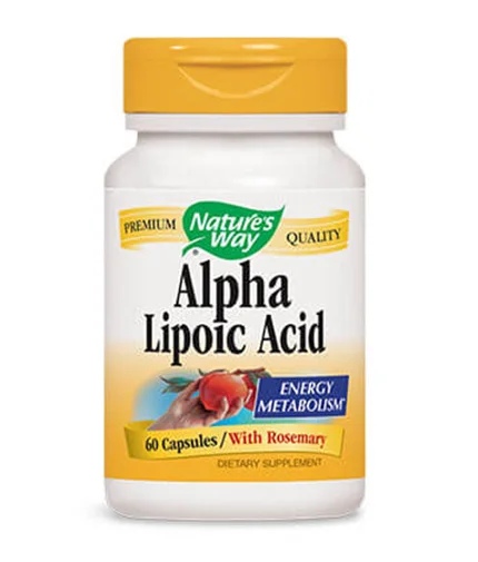 Natures Way Alpha Lipoic Acid/ Alpha Lipoic Acid 200 mg x 60 capsules