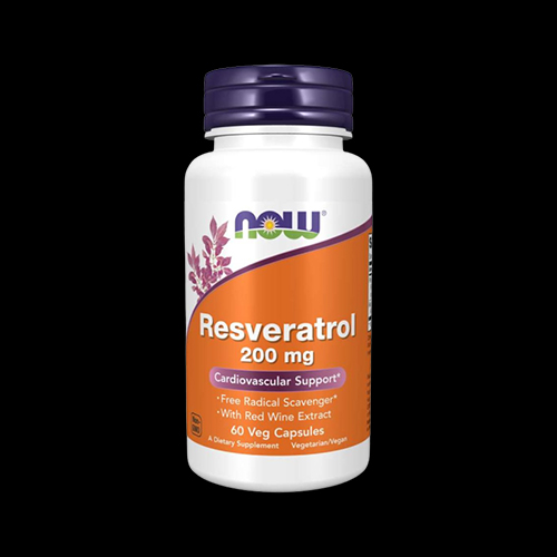 NOW Natural Resveratrol /Mega Potency/ 200 mg