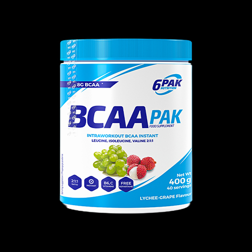 6PAK Nutrition BCAA PAK 2:1:1 Instant Powder
