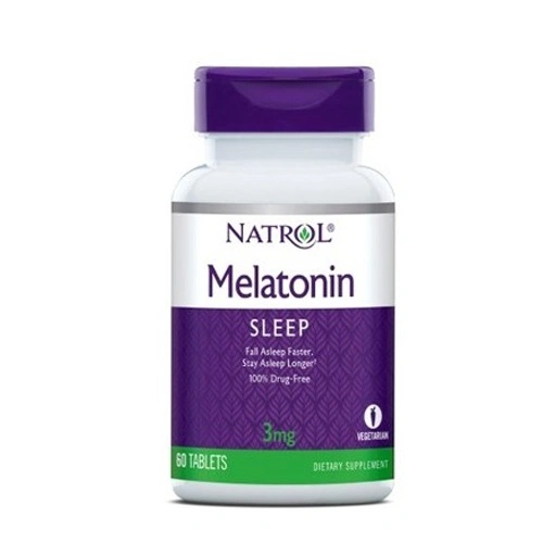 Natrol Melatonin Time Release 3 mg / 100 tablets