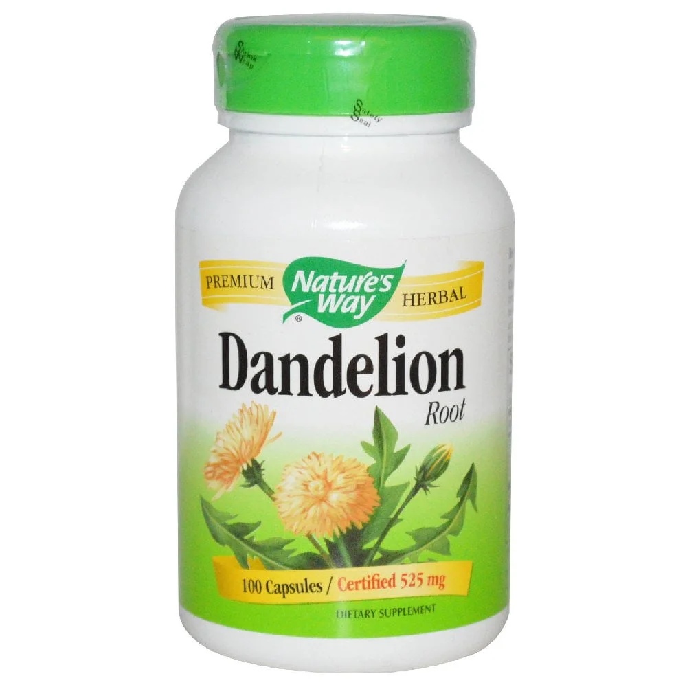 Natures Way Dandelion Root / Dandelion Root 525 mg x 100 capsules