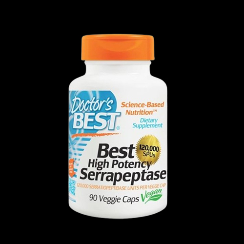 Doctors Best Serrapeptase 120000 SPU / 90 capsules