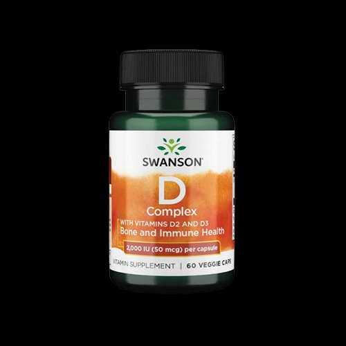 Swanson Vitamin D Complex with Vitamins D-2 & D-3