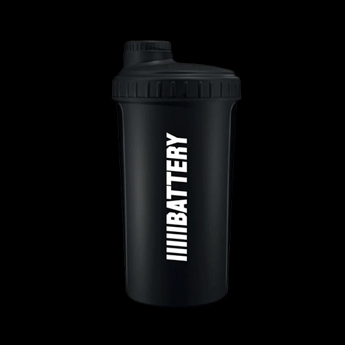 Battery Nutrition Shaker Black