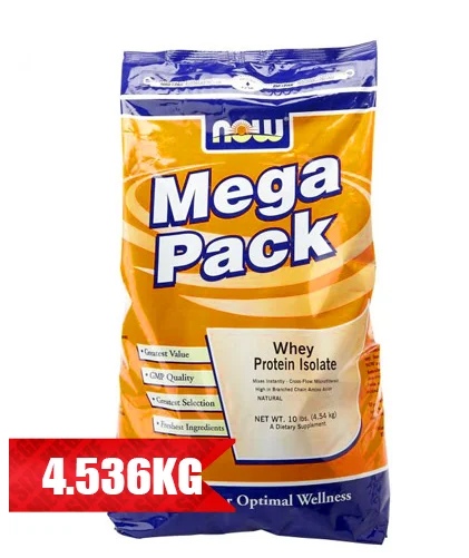 NOW Whey Protein Isolate /Flavoured/ 4540 g.