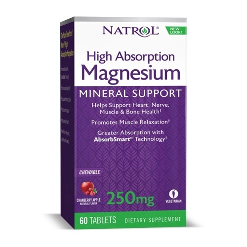 Natrol High Absorption Magnesium / 60 tablets