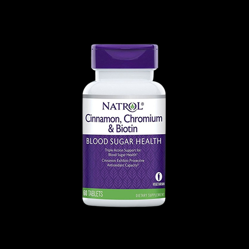 Natrol Cinnamon Biotin Chromium