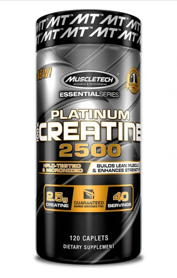 Muscletech Platinum Pure Creatine 2500 120 capsules