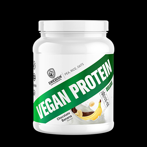 SWEDISH Supplements Vegan Protein Deluxe | from Pea, Rice and Oats
