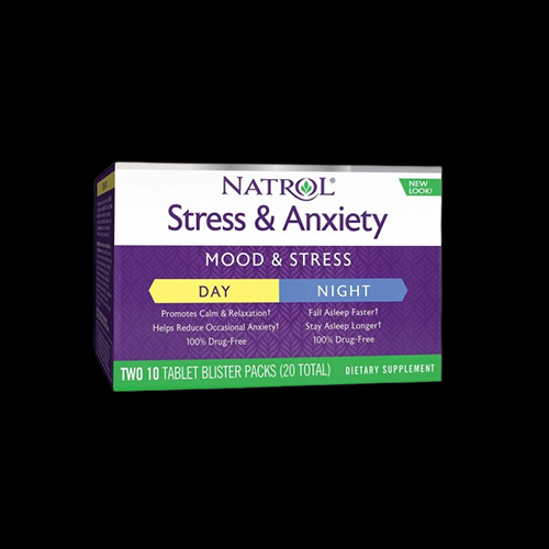Natrol Stress & Anxiety 10+10 tablets