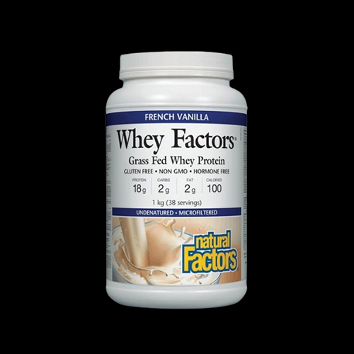 Natural Factors 100% Natural Whey Protein / French Vanilla