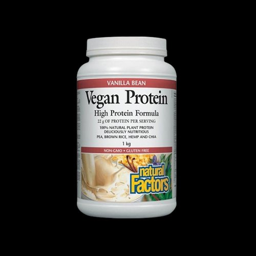 Natural Factors Vegan Protein Vanilla