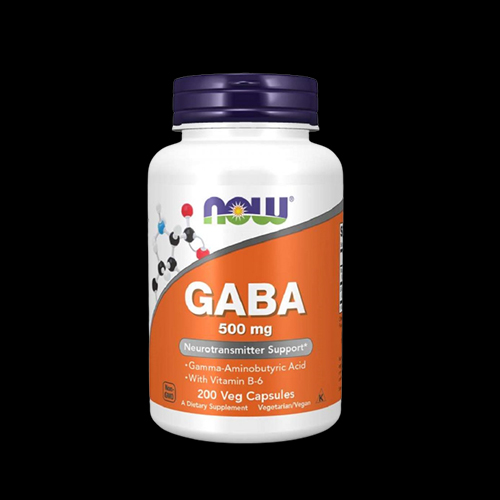 NOW GABA 500 mg + B6