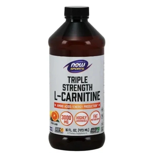 NOW L-Carnitine Liquid 1000 mg 465 ml