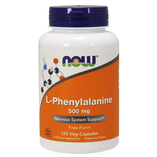 NOW L-Phenylalanine 500 mg / 60 capsules