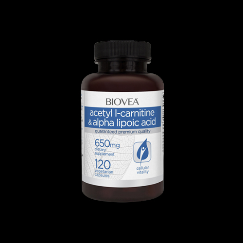 Biovea Acetyl L-Carnitine + Alpha Lipoic Acid 650 mg