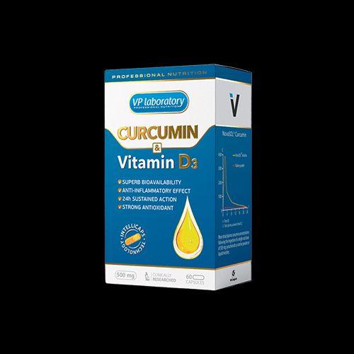VPLaB Laboratory Curcumin & Vitamin D3