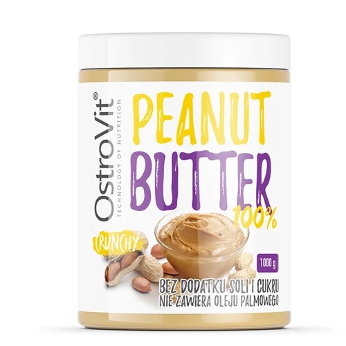 OstroVit 100% Peanut Butter Crunchy