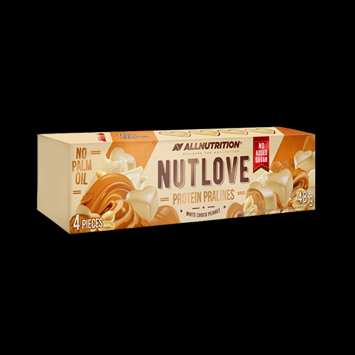 Allnutrition NutLove Protein Pralines White Choco Peanut - Protein Candy