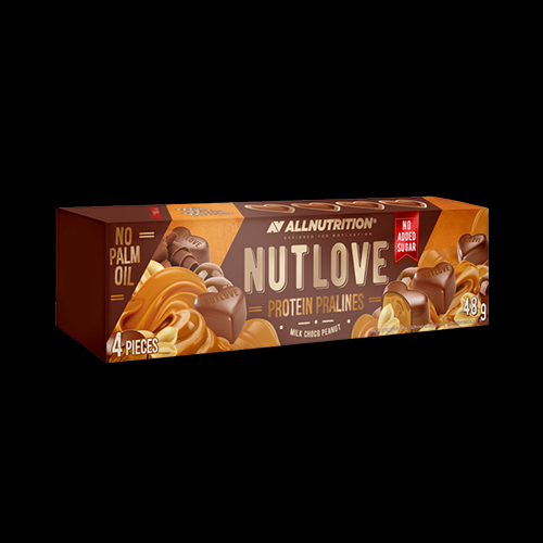 Allnutrition NutLove Protein Pralines Milk Choco Peanut - Protein Candy