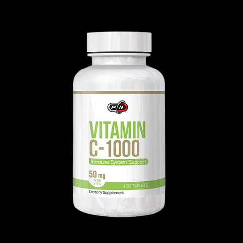 Pure Nutrition Vitamin C 1000mg. + Rose Hips / 100 tablets