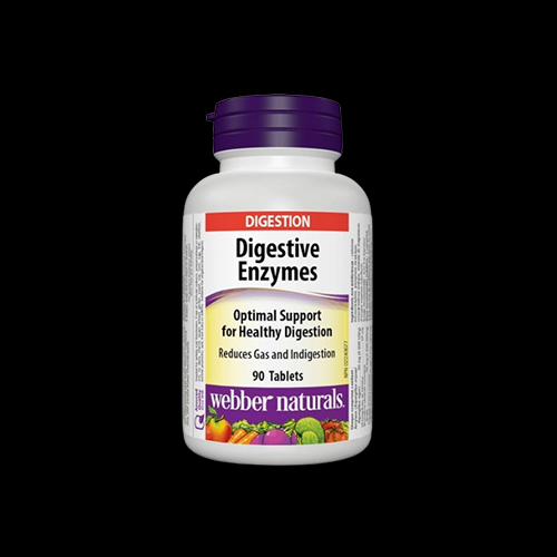 Webber Naturals Digestive Enzymes 182mg