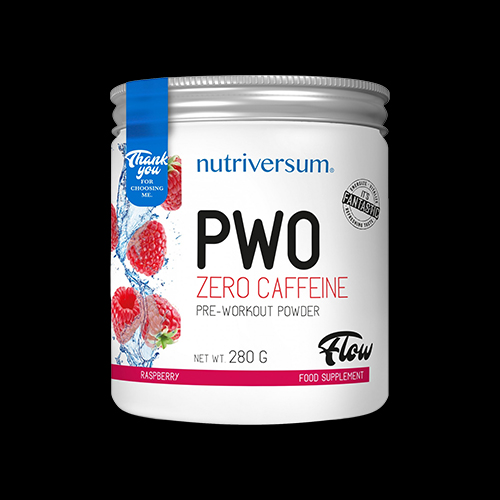 Nutriversum PWO Zero Caffeine | Stim-Free Pre-Workout Powder