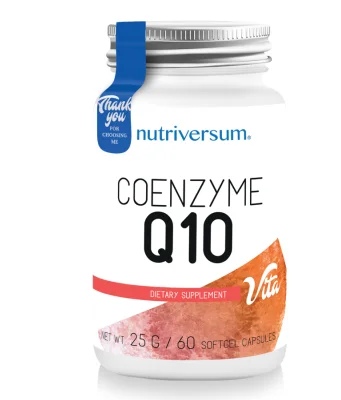 Nutriversum Coenzyme Q10 | CoQ10 60 softgels