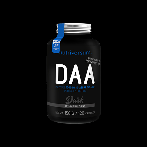 Nutriversum DAA Dark | D-Aspartic Acid 1000 mg