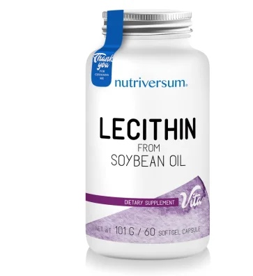 Nutriversum Lecithin 1200 mg | From Soybean Oil 60 softs / 60 servs