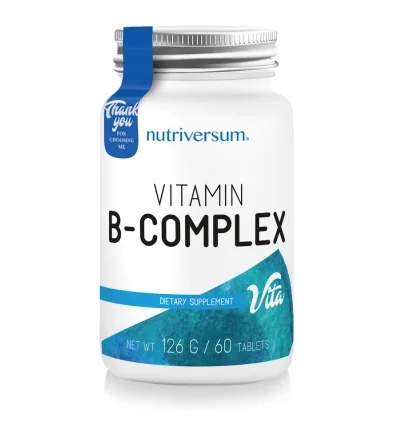 Nutriversum Vitamin B-Complex - 60 tabs / 60 servs