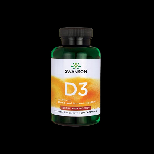Swanson High Potency Vitamin D-3 1000IU
