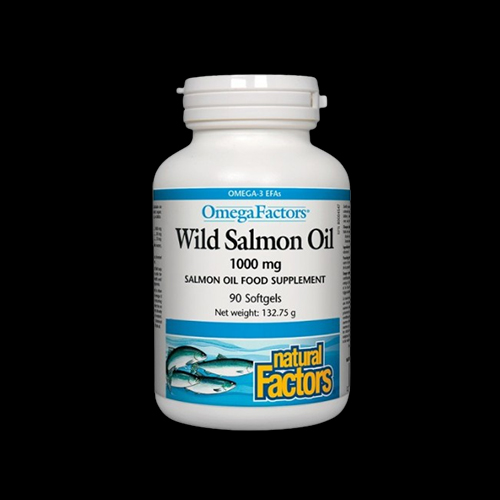 Natural Factors Wild Salmon Oil 1000mg