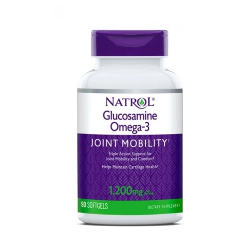 Natrol Glucosamine Omega 3 90 Softgels