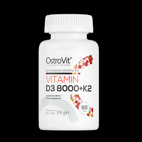 OstroVit Vitamin D3 8000 + K2 200 mcg