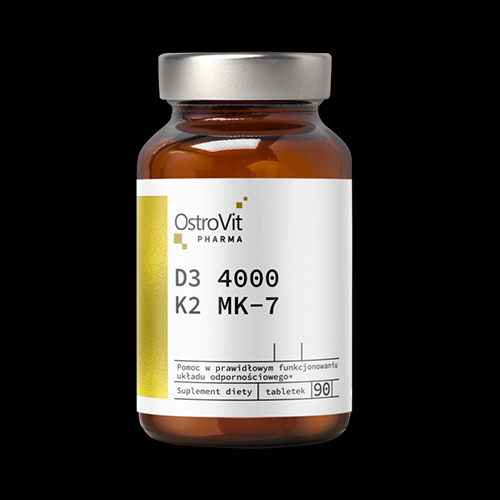 OstroVit Pharma Elite Vitamin D3 4000 + K2 MK-7 100 mcg