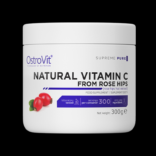 OstroVit Pure Natural Vitamin C with Rose Hips Powder