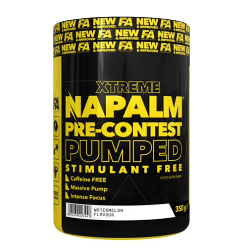 FA Nutrition Xtreme Napalm Pre-Contest / Pumped - Stimulant Free