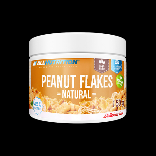 AllNutrition Peanut Flakes Natural | 45% Protein ~ Vegan Friendly