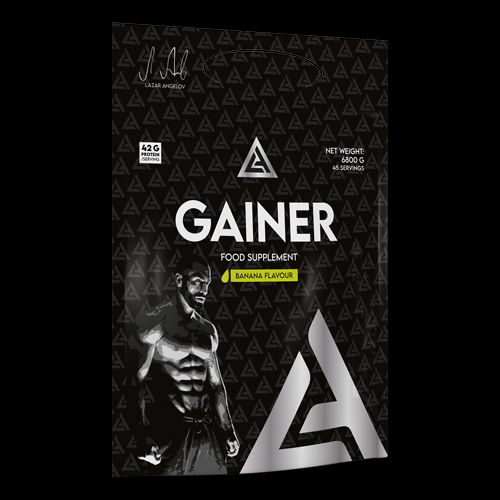 Lazar Angelov Nutrition LA Gainer | High-Protein Mass Gainer with Creatine & Mens Herbal Complex
