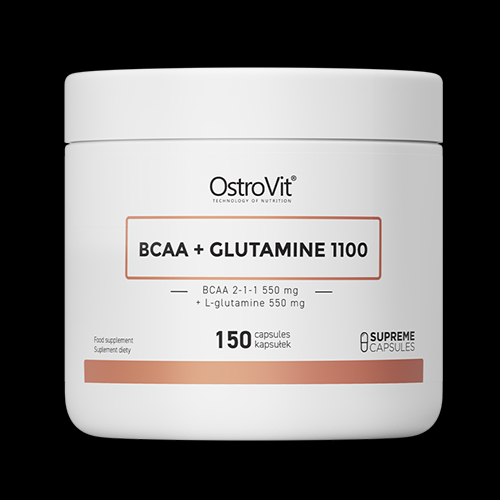 OstroVit BCAA 2:1:1 550 mg + L-Glutamine 550 mg