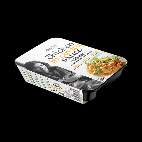 OstroVit Chicken in Curry Sauce with Rice | Ready-To-Eat Meal