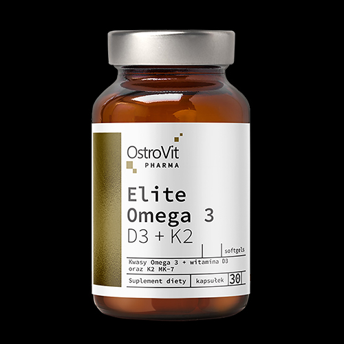 OstroVit Pharma Elite Omega 3 1000 mg D3 2000 IU + K2 50 mcg