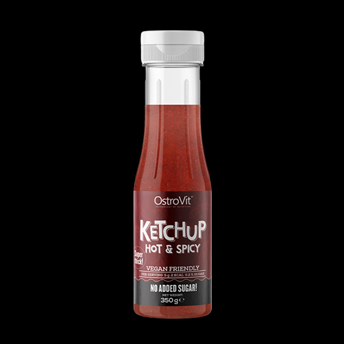 OstroVit Ketchup - Hot & Spicy | No Added Sugar ~ Vegan Friendly Sauce
