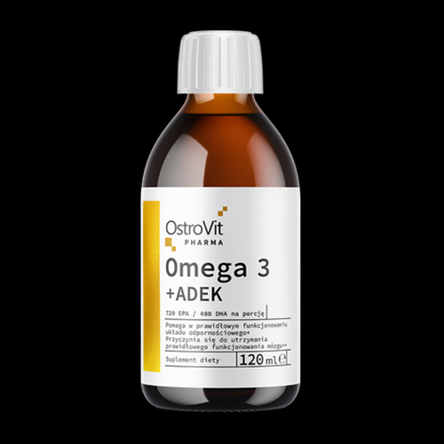 OstroVit Omega 3 Liquid + ADEK | Vitamin A + D + E + K