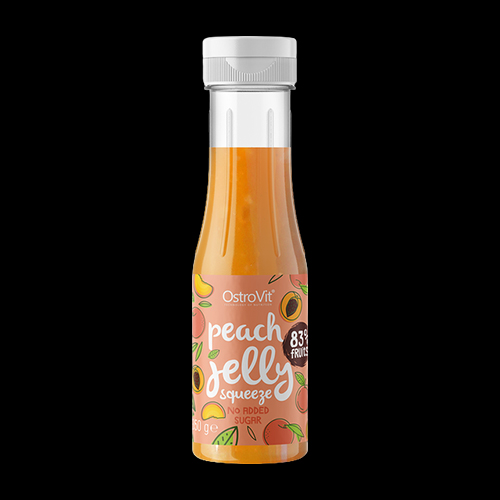 OstroVit Peach 83% Jelly Squeeze | No Added Suga
