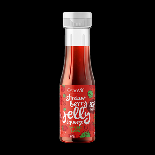 OstroVit Strawberry 83% Jelly Squeeze | No Added Sugar