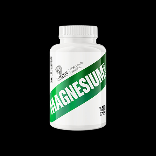 SWEDISH Supplements Magnesium Complex | 4 Types Matrix ~ Citrate, Oxide, Gluconate, Bisglycinate